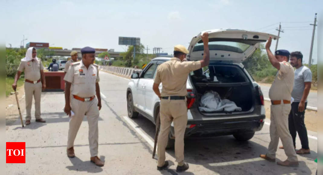 Villagers hand over five accused in Nuh violence to police: Official | Gurgaon News - Times of India