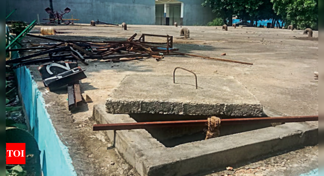 Water boosting station ready 18 mths ago, but not yet linked to main pipe | Gurgaon News - Times of India